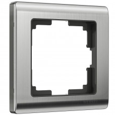 Рамка Werkel Metallic на 1 пост глянцевый никель WL02-Frame-01 4690389045905