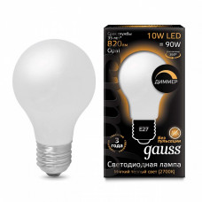 Лампа светодиодная Gauss 1022 E27 10Вт 2700K 102202110