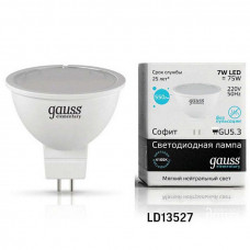 Лампа светодиодная Gauss 135 GU5.3 7Вт 4100K 13527